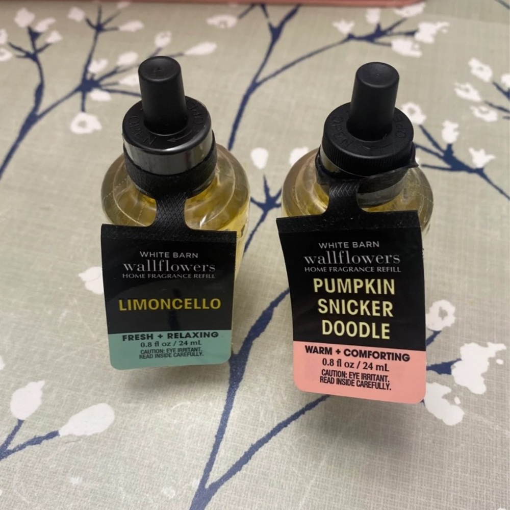 Bath and Body White Barn Wallflower Set